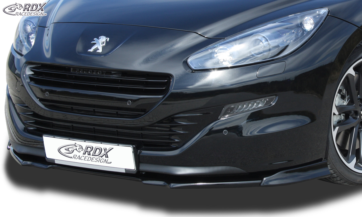 RDX Front Spoiler VARIO-X for PEUGEOT RCZ Phase 2 2013+ Front Lip Splitter