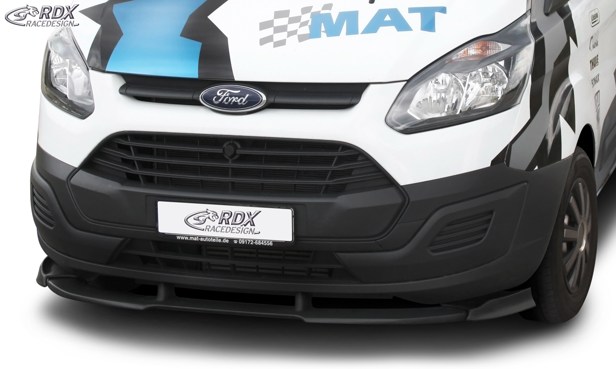 RDX Front Spoiler VARIO-X for FORD Transit Custom / Tourneo Custom 2012+ Front Lip Splitter