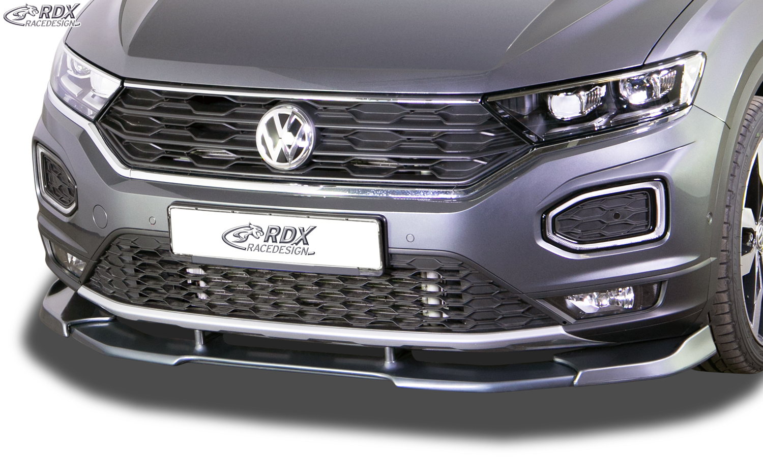 RDX Front Spoiler VARIO-X for VW T-Roc Front Lip Splitter