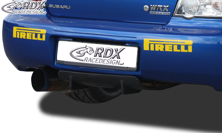 RDX Rear Diffusor U-Diff for SUBARU Impreza 3 (GD) WRX 2005-2007