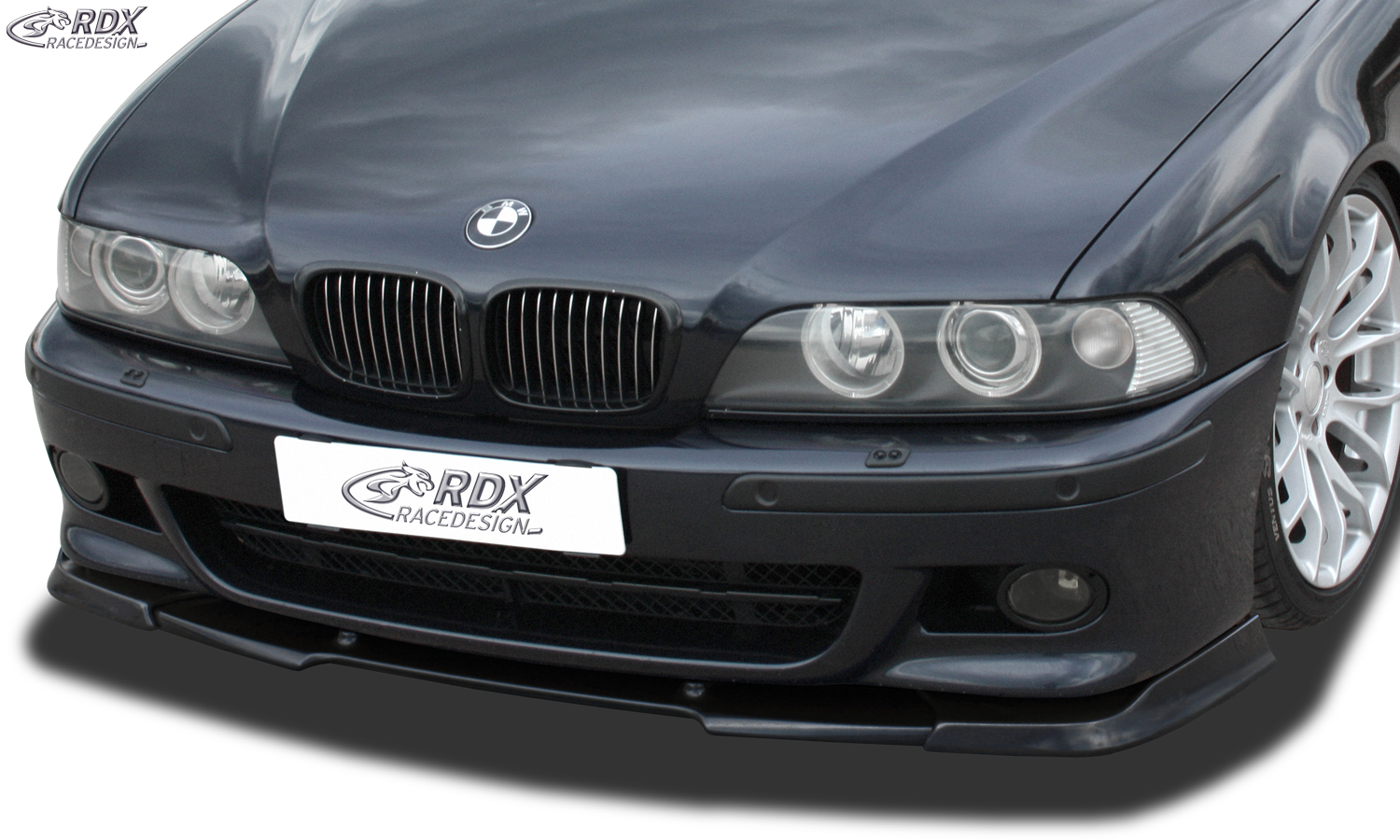 RDX Front Spoiler VARIO-X for BMW 5-series E39 M5 and M-Technik Frontbumper Front Lip Splitter