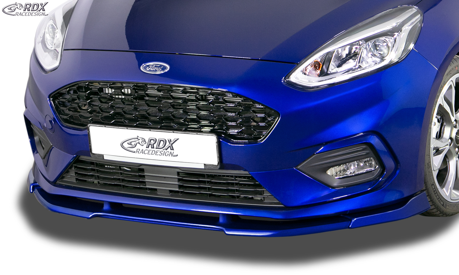RDX Frontspoiler VARIO-X für FORD Fiesta ST-Line & ST MK8 JHH Frontlippe Front Ansatz Vorne Spoilerlippe