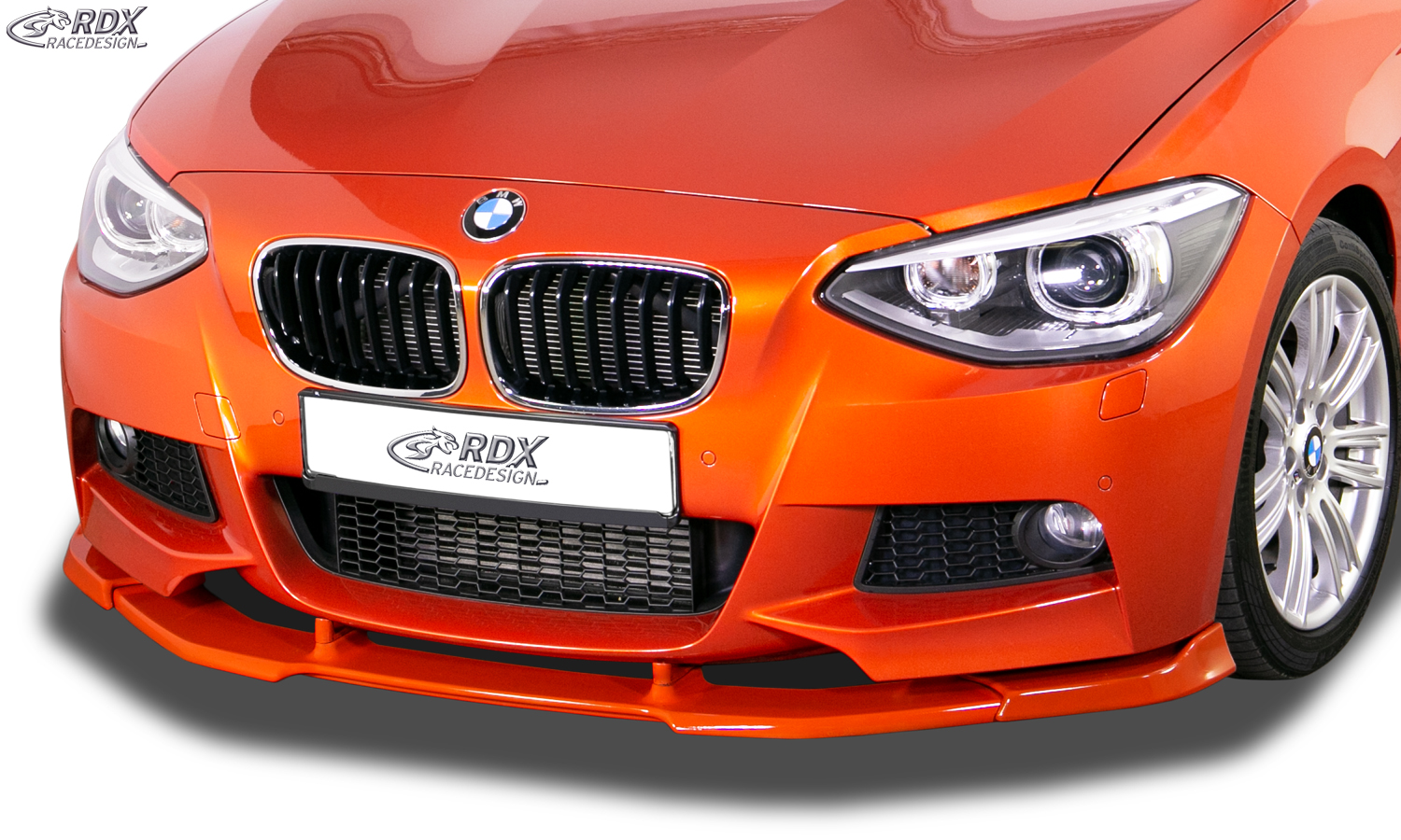 RDX Front Spoiler VARIO-X for BMW 1-series F20 / F21 2011-2015 (M-Package and M-Technik Frontbumper) Front Lip Splitter