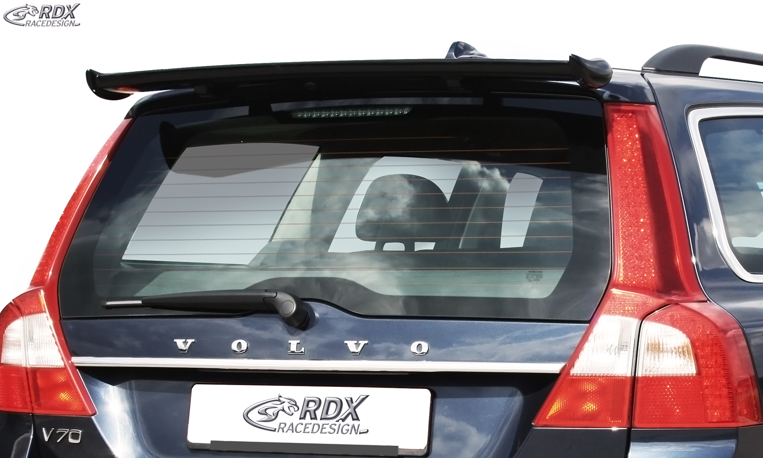 RDX Roof Spoiler for VOLVO V70 2007-2016 Rear Wing