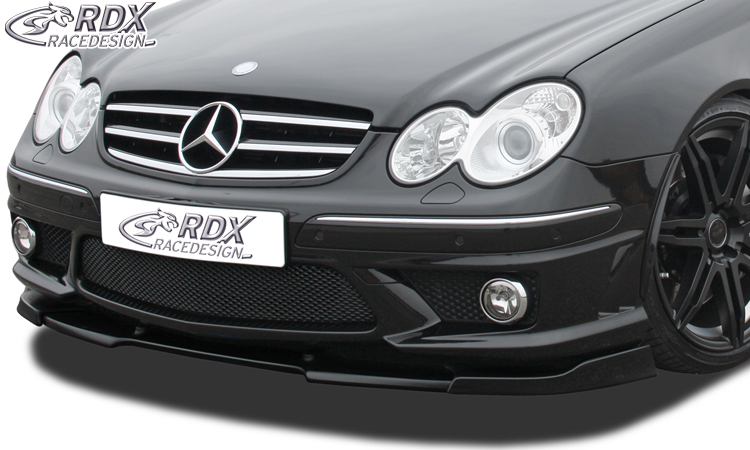 RDX Front Spoiler VARIO-X for MERCEDES CLK-class W209 AMG 63 (Fit for AMG63 and Cars with AMG63 Frontbumper) Front Lip Splitter