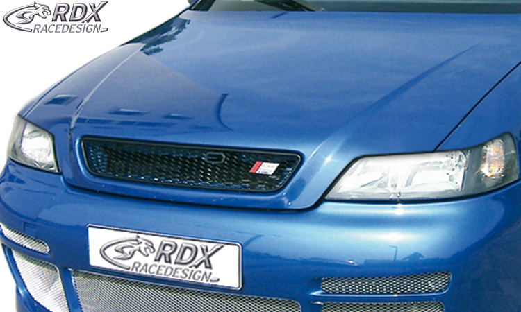 RDX Motorhaubenverlängerung für OPEL Astra G Coupe / Cabrio Böser Blick