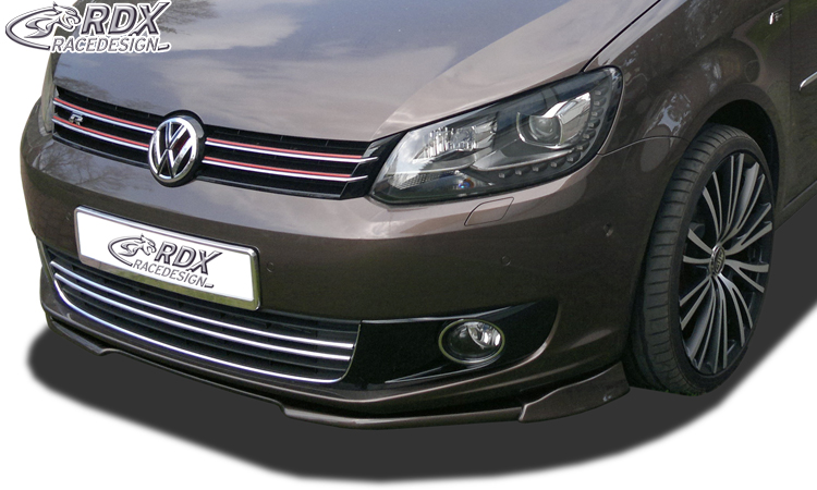 RDX Front Spoiler VARIO-X for VW Touran 1T1 Facelift (2010-2015) / Caddy 2K (2010-2015) Front Lip Splitter