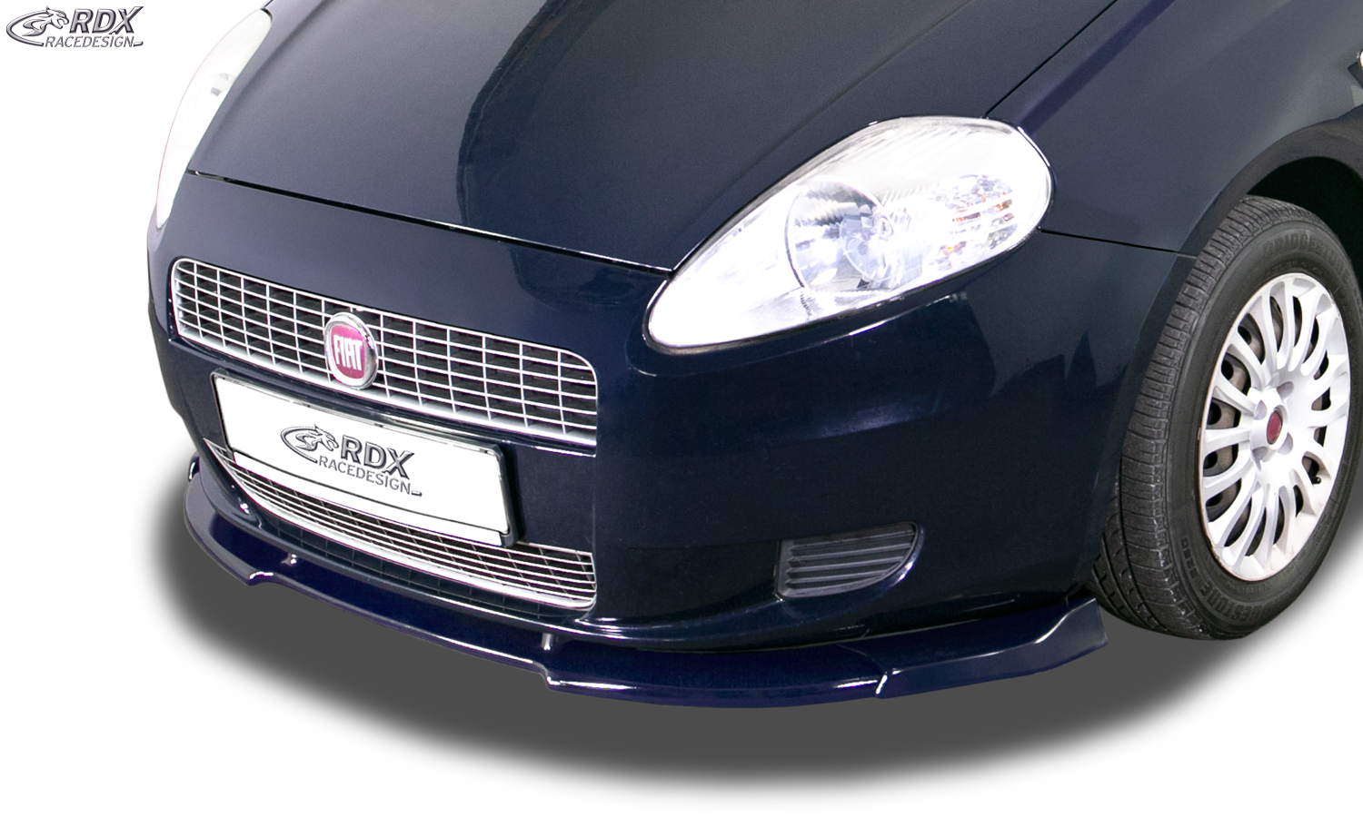 RDX Frontspoiler VARIO-X für FIAT Grande Punto Frontlippe Front Ansatz Vorne Spoilerlippe