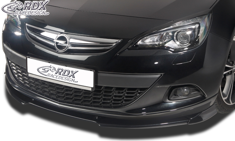 RDX Front Spoiler VARIO-X for OPEL Astra J GTC (for OPC-Line Front!) Front Lip Splitter