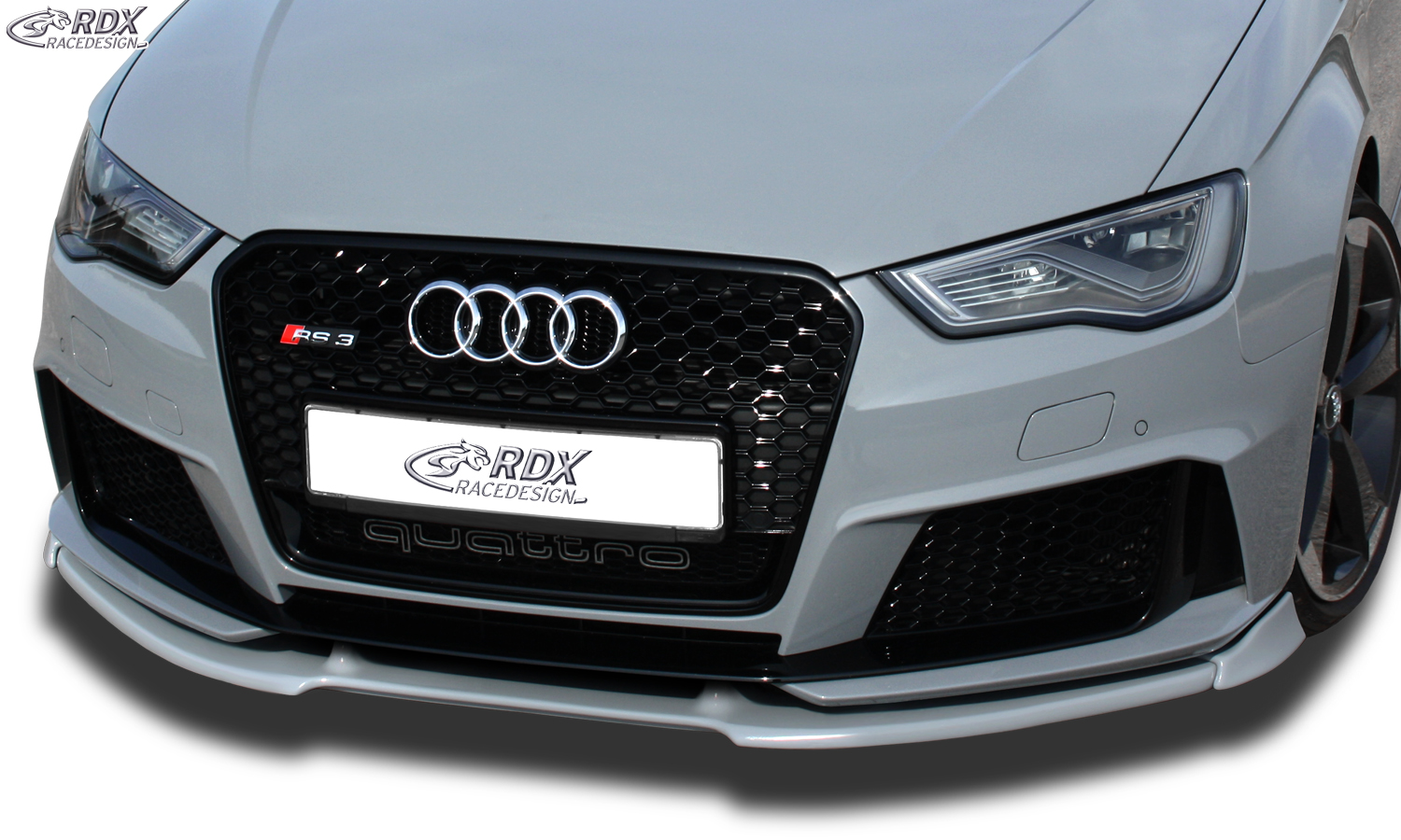 RDX Front Spoiler VARIO-X for AUDI RS3 8V 2015-2017 Front Lip Splitter