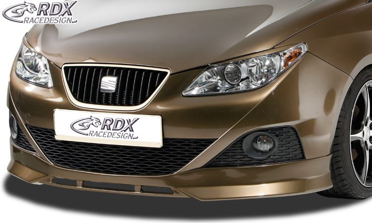 RDX Front Spoiler for SEAT Ibiza 6J, 6J SC & 6J ST -03/2012 (not FR, Cupra, Bocanegra)