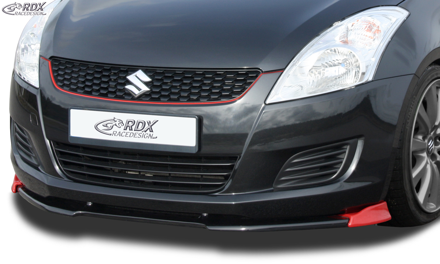 RDX Front Spoiler VARIO-X for SUZUKI Swift FZ/NZ 2010-2013 Front Lip Splitter