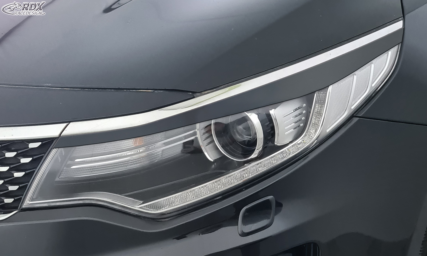 RDX Headlight covers for KIA Optima JF 2015-2020 Light Brows