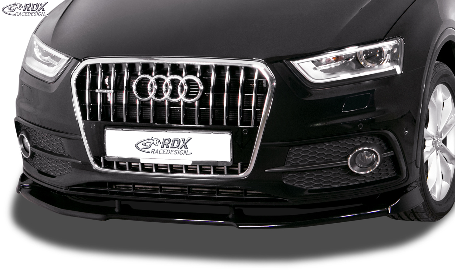 RDX Front Spoiler VARIO-X for AUDI Q3 8U S-Line (2011-2014) Front Lip Splitter
