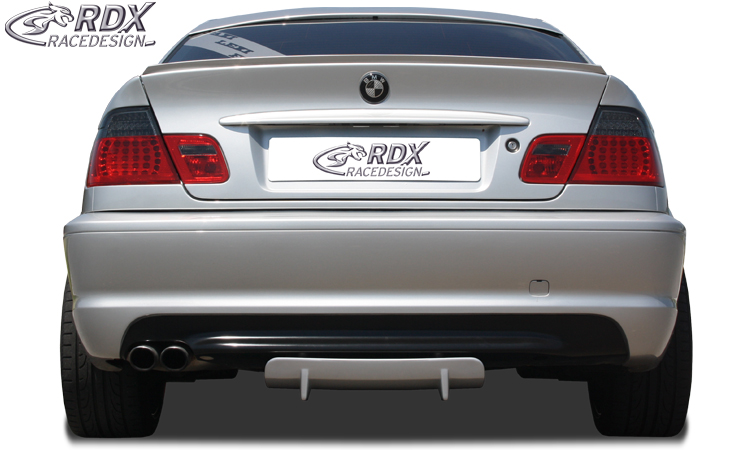 RDX Rear Diffusor U-Diff for BMW E46 (all, also M-Technic, M3, Touring, ...)
