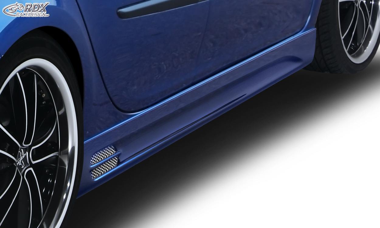 RDX Sideskirts for RENAULT Clio 3 Phase 1 / 2 (not RS) "GT-Race" 