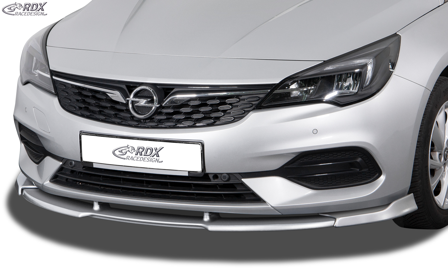 RDX Front Spoiler VARIO-X for OPEL Astra K (2015-2021) Front Lip Splitter"