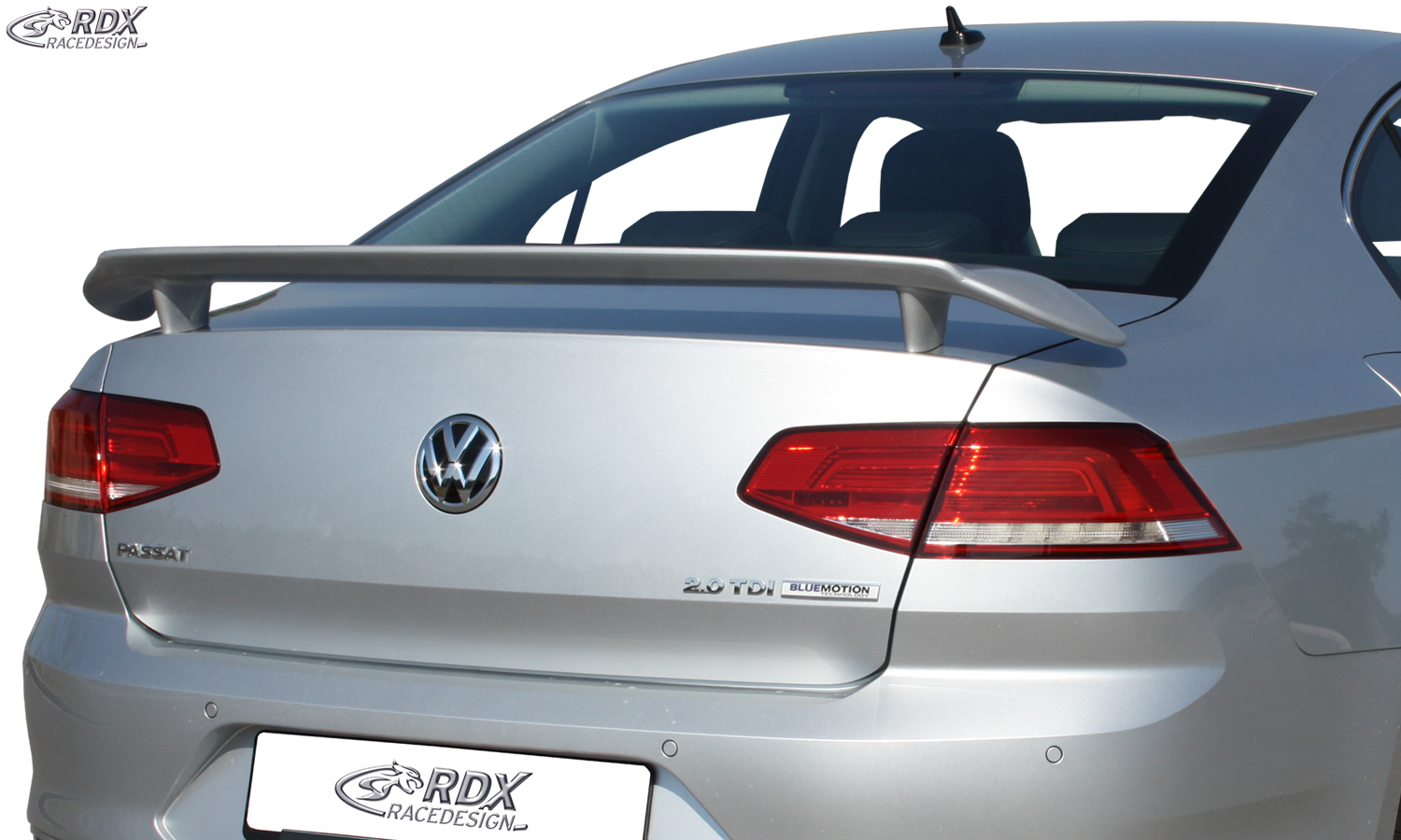 RDX Rear Spoiler for VW Passat B8 3G Limousine