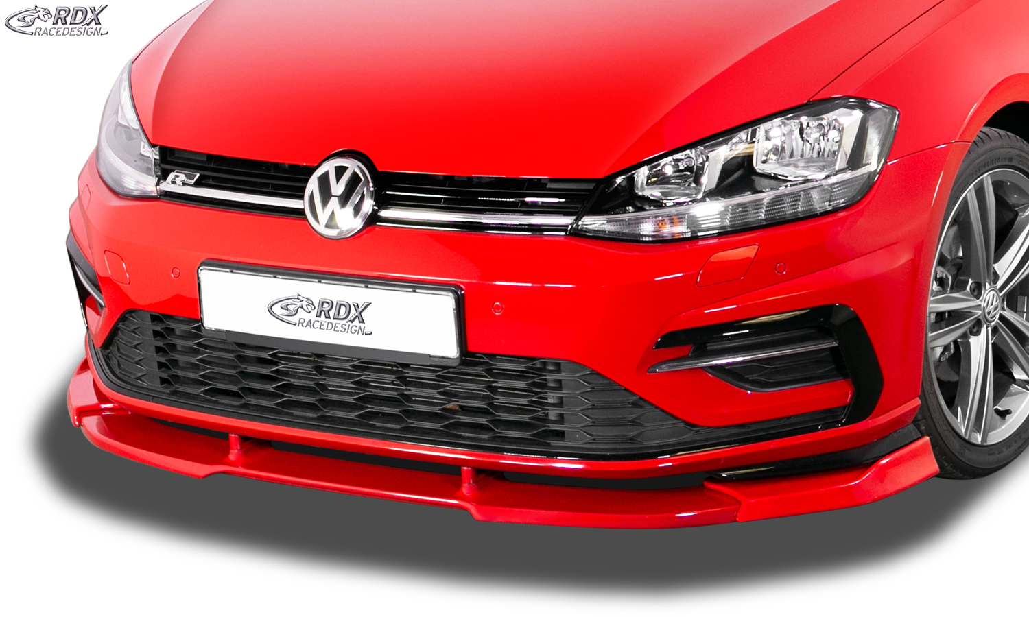 RDX Front Spoiler VARIO-X for VW Golf 7 Facelift 2017+ R-Line & R Front Lip Splitter