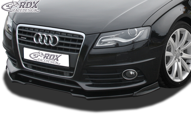 RDX Front Spoiler VARIO-X for AUDI A4 B8/B81 (S-Line- and S4-Frontbumper) Front Lip Splitter