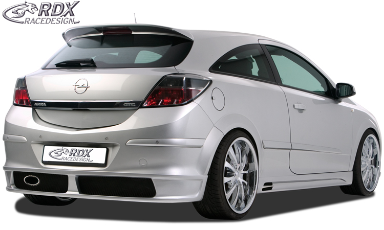 RDX rear bumper extension for OPEL Astra H GTC