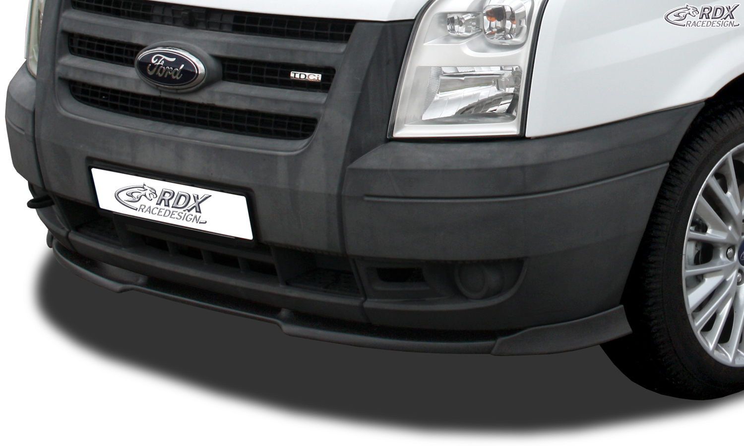 RDX Front Spoiler VARIO-X for FORD Transit MK6 (2006-2013) Front Lip Splitter