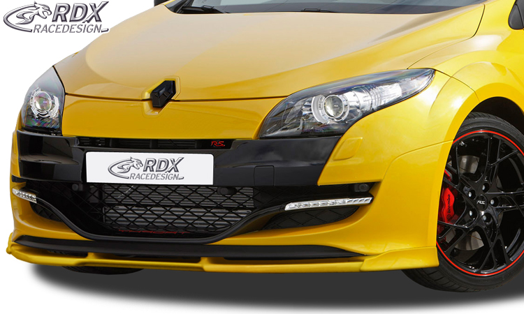 RDX Front Spoiler VARIO-X for RENAULT Megane 3 RS Front Lip Splitter