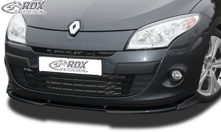 RDX Front Spoiler VARIO-X for RENAULT Megane 3 Sedan / Grandtour (-2012) Front Lip Splitter