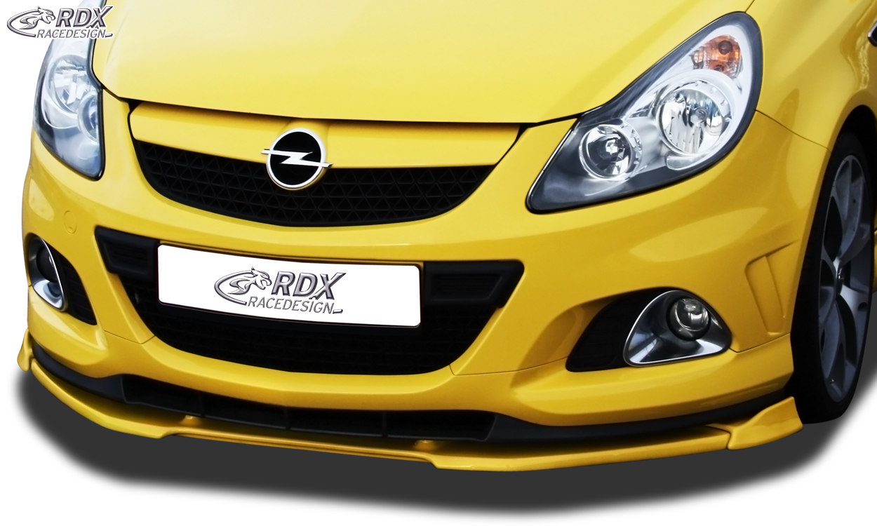 RDX Front Spoiler VARIO-X for OPEL Corsa D OPC -2010 Nuerburgring Edition (Fit for OPC and Cars with OPC Frontbumper and NRE-Lip) Front Lip Splitter