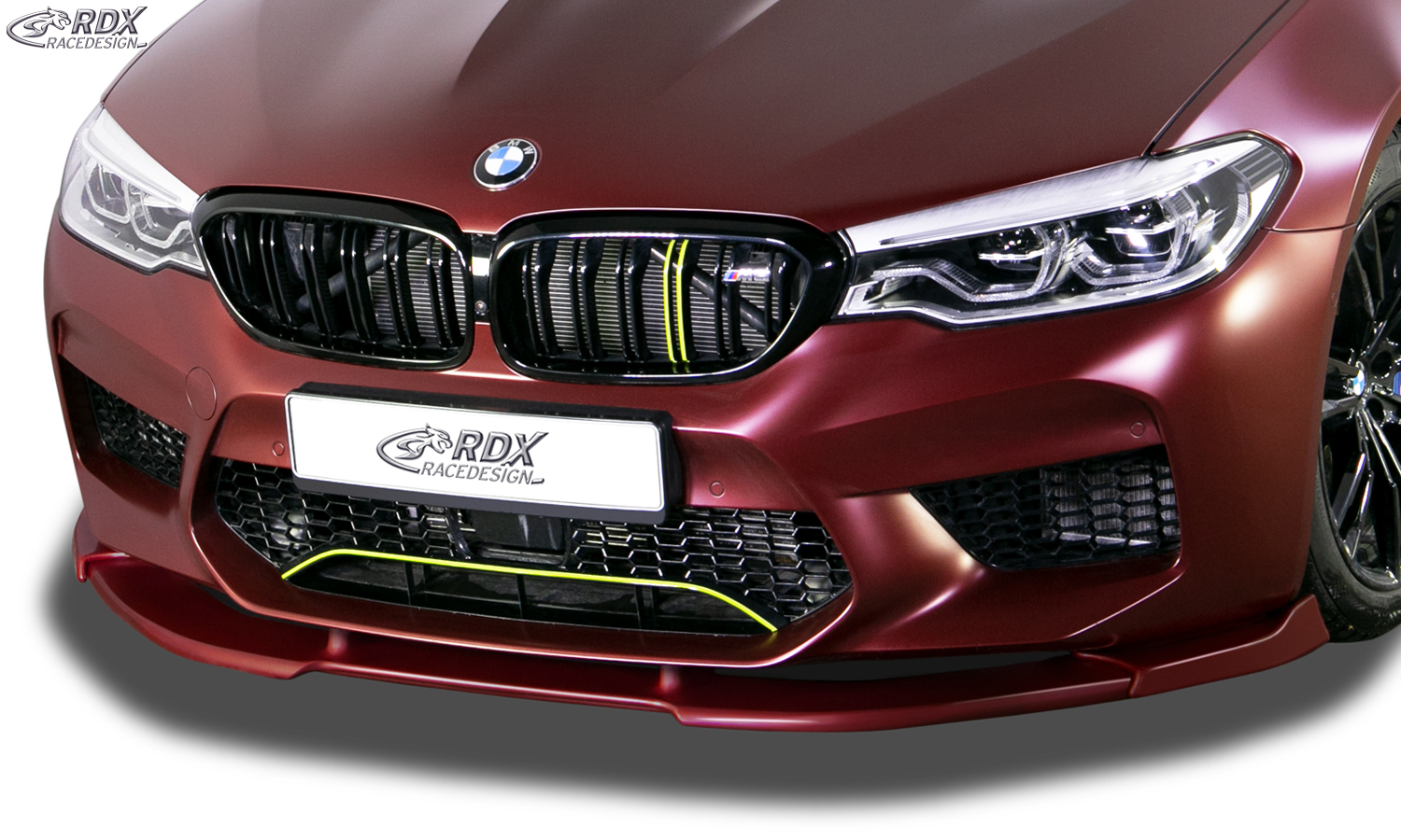 RDX Front Spoiler VARIO-X for BMW 5-series F90, G30 Front Lip Splitter