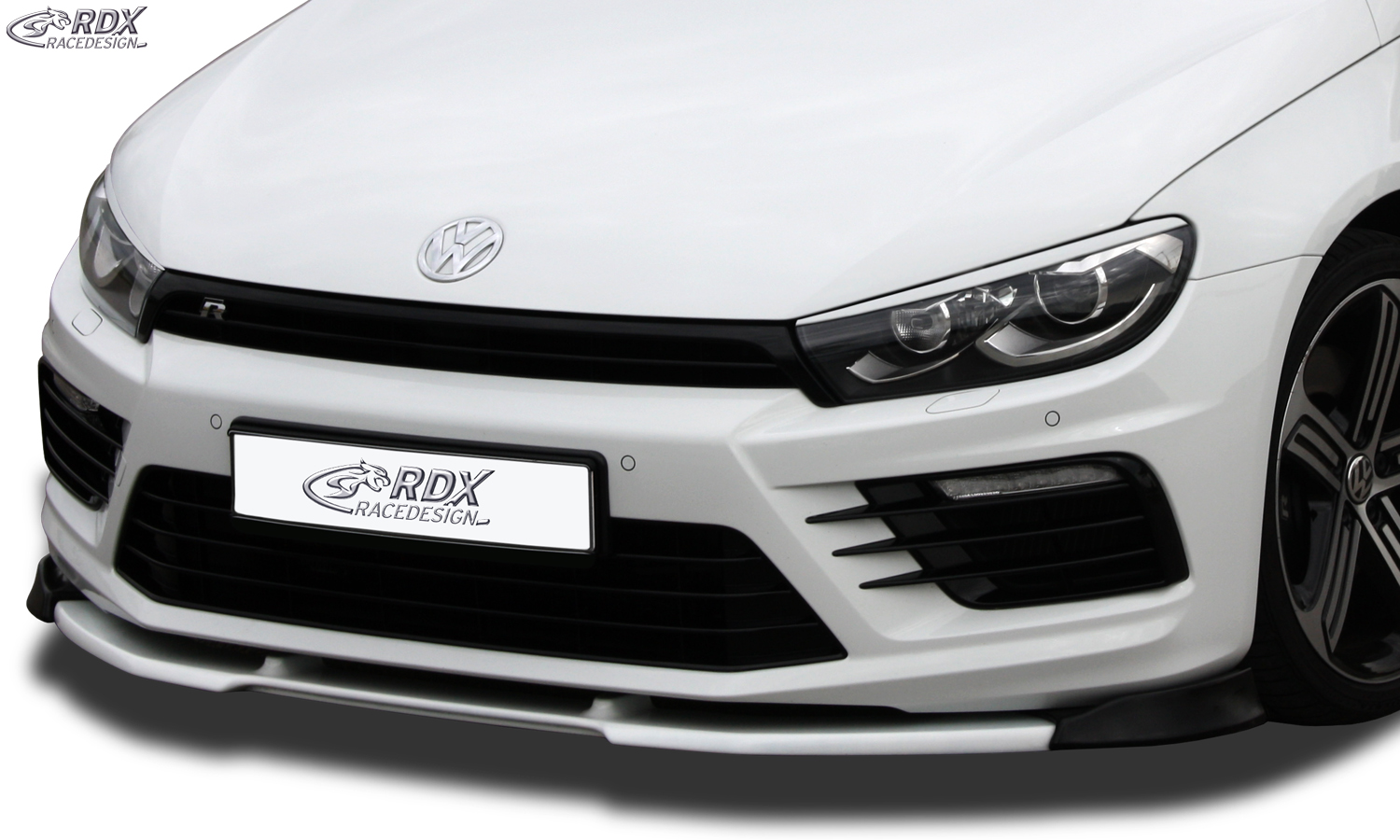RDX Front Spoiler VARIO-X for VW Scirocco 3 R (2014+) Front Lip Splitter