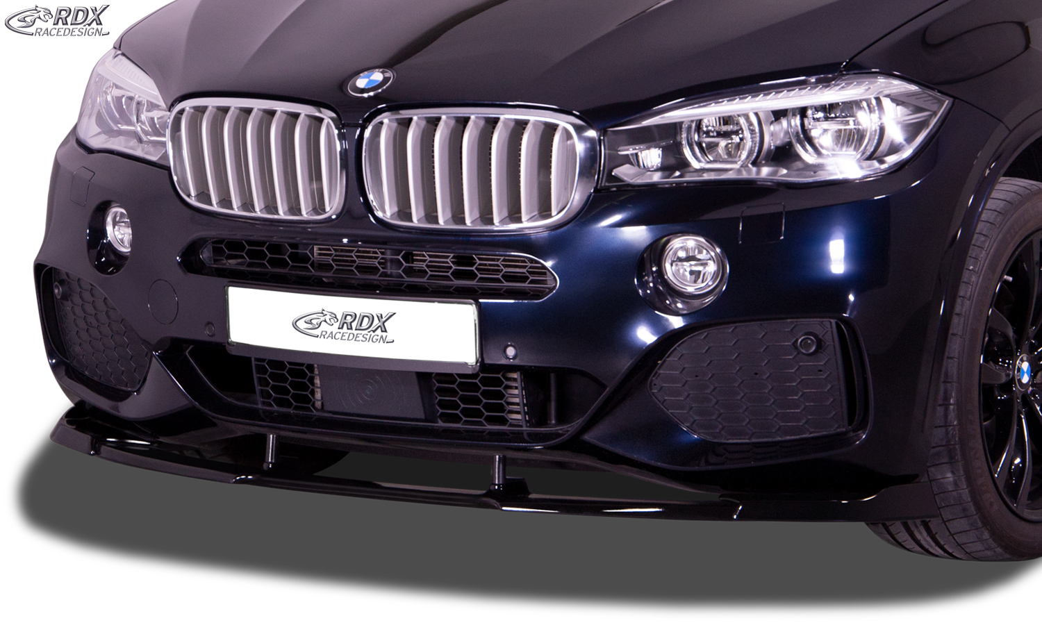 RDX Frontspoiler VARIO-X für BMW X5 (F15) M-Sport / M-Paket -2018 Frontlippe Front Ansatz Vorne Spoilerlippe