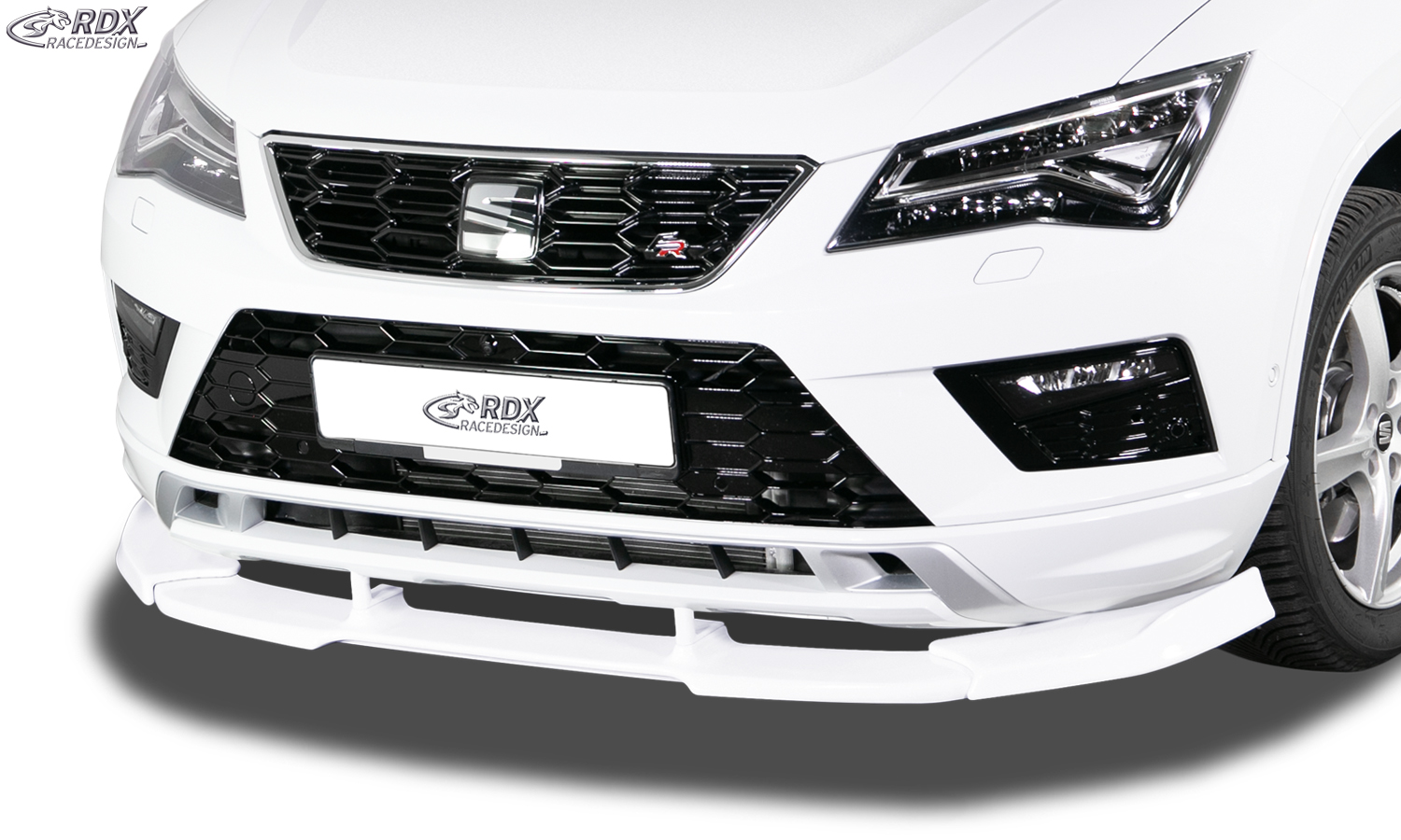 RDX Frontspoiler VARIO-X für SEAT Ateca FR Frontlippe Front Ansatz Vorne Spoilerlippe