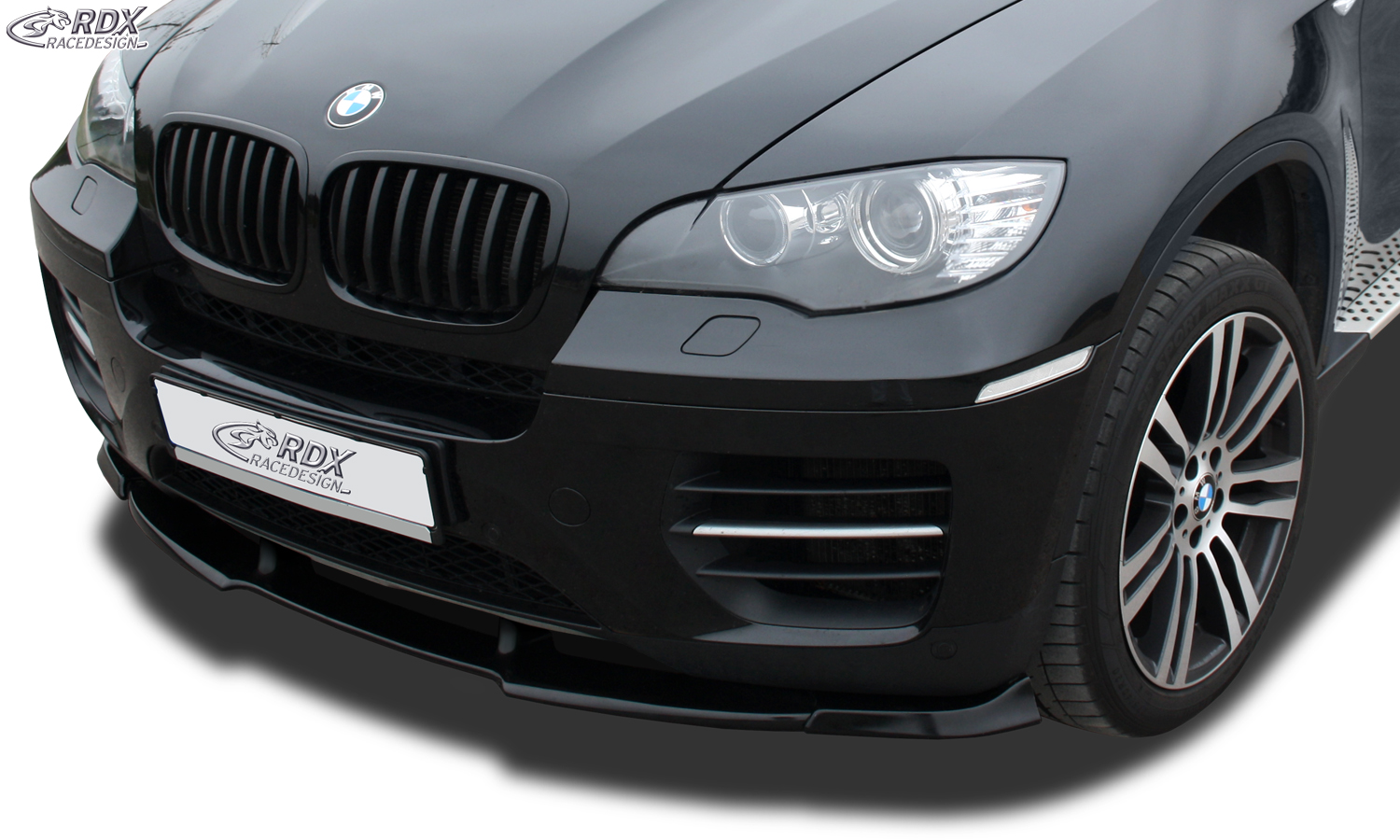 RDX Front Spoiler VARIO-X for BMW X6 E71 (incl. M50) Front Lip Splitter