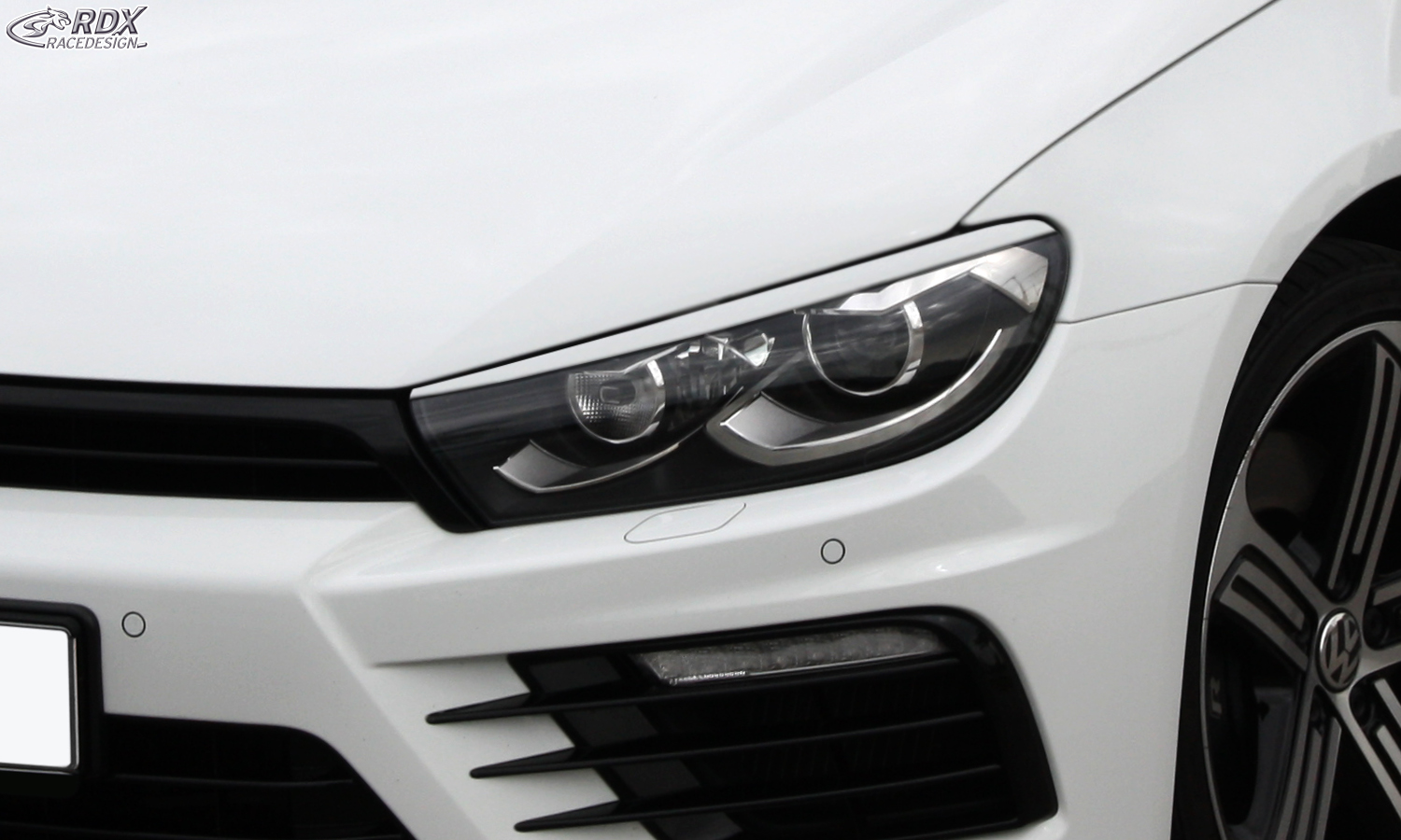 RDX Headlight covers for VW Scirocco 3 (2014+ & 2014+)