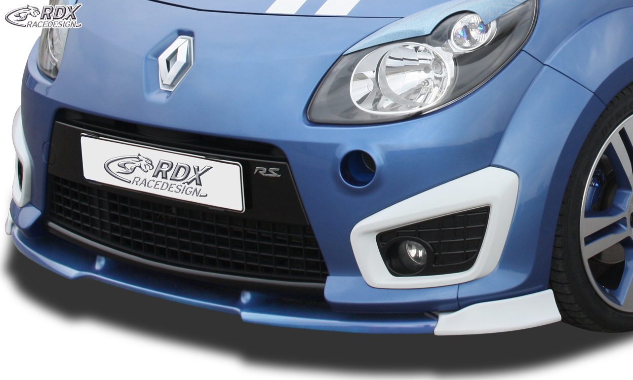 RDX Front Spoiler VARIO-X for RENAULT Twingo 2 RS Phase 1 Front Lip Splitter