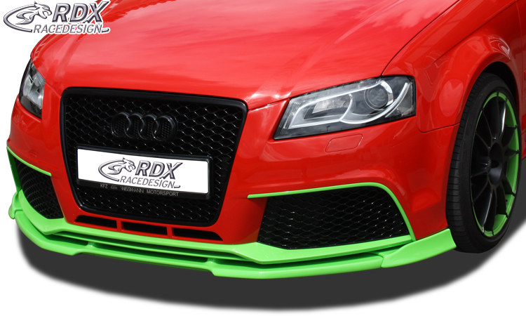 RDX Front Spoiler VARIO-X for AUDI RS3 2011+ (3-doors + Sportback) Front Lip Splitter
