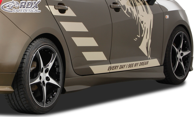 RDX Sideskirts for SEAT Ibiza 6J & SC "Turbo" 