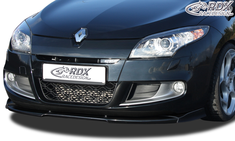 RDX Front Spoiler VARIO-X for RENAULT Megane 3 GT / GT-Line 2011+ Front Lip Splitter