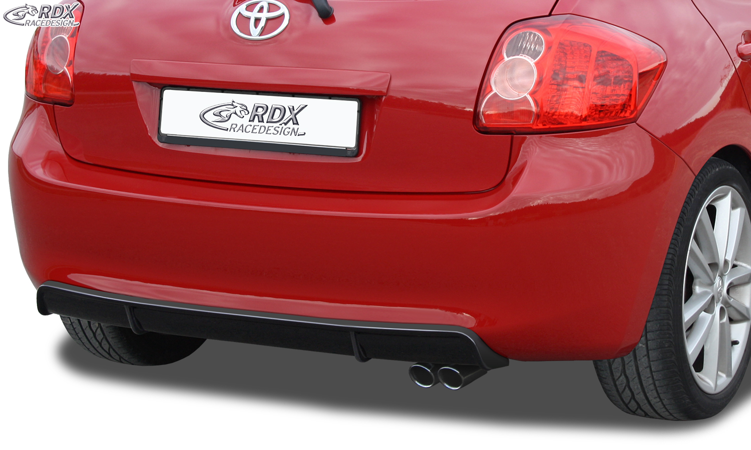 RDX rear bumper extension for TOYOTA Auris E150 (-2010) Diffusor