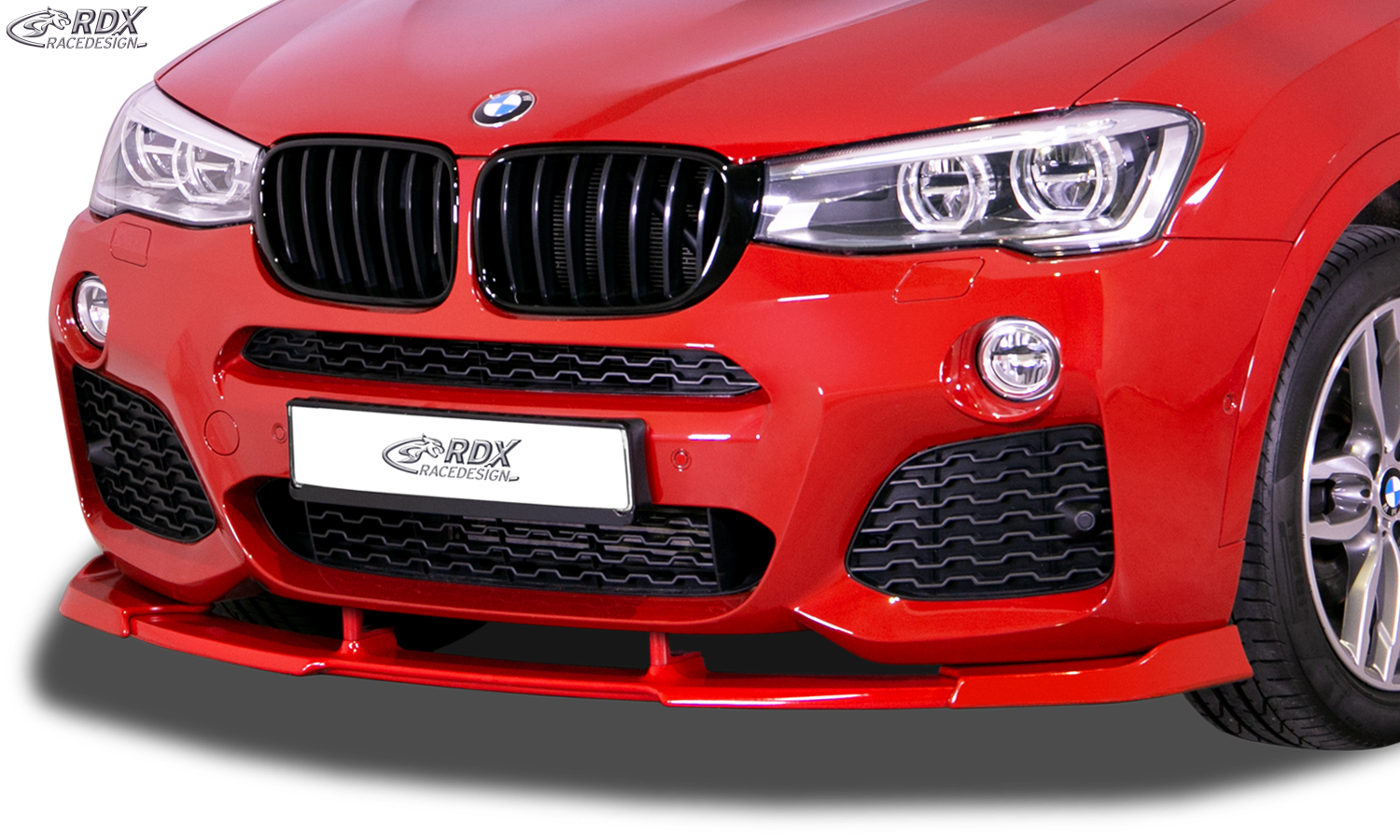 RDX Front Spoiler VARIO-X for BMW X3 F25 M-Sport & M-Technic 2014-2017 Front Lip Splitter