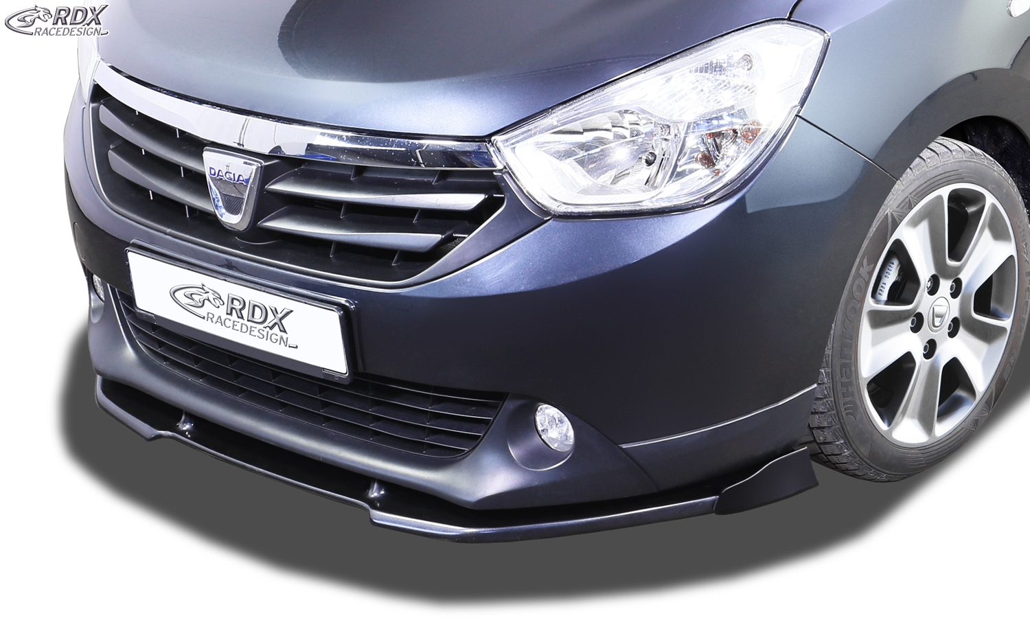 RDX Front Spoiler VARIO-X for DACIA Lodgy Front Lip Splitter