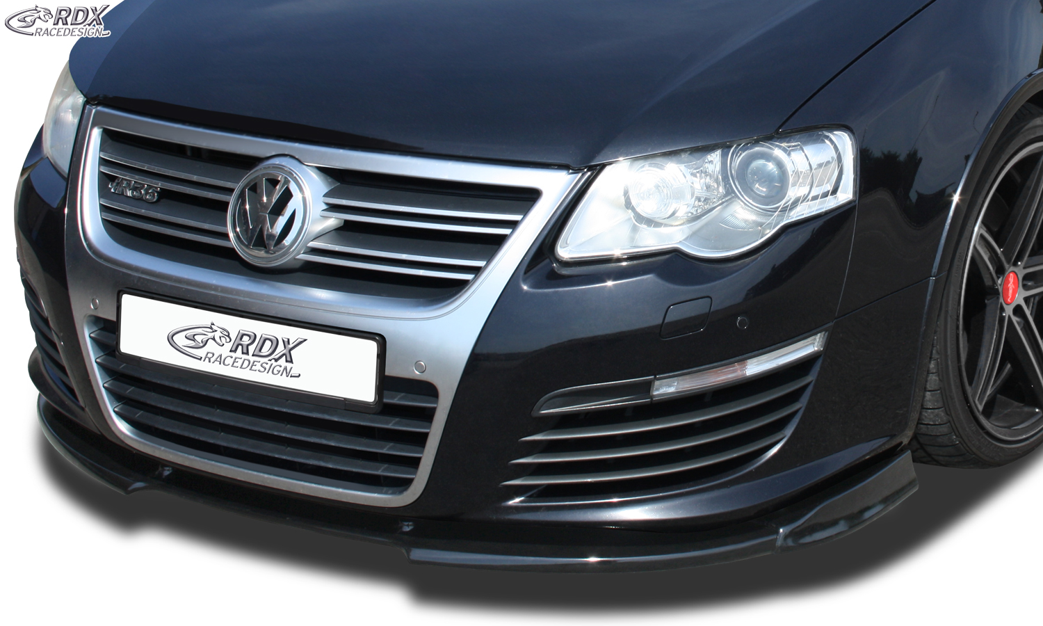 RDX Frontspoiler VARIO-X für VW T-Roc R Frontlippe Front Ansatz