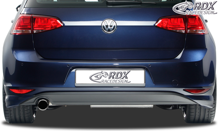RDX rear bumper extension for VW Golf 7 side parts