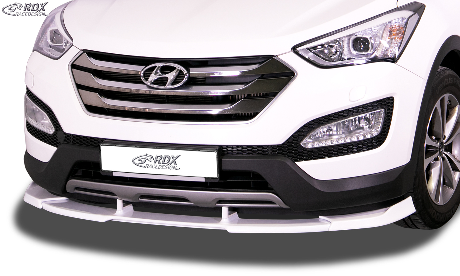 RDX Front Spoiler VARIO-X for HYUNDAI Santa Fe (DM) 2012-2015 Front Lip Splitter