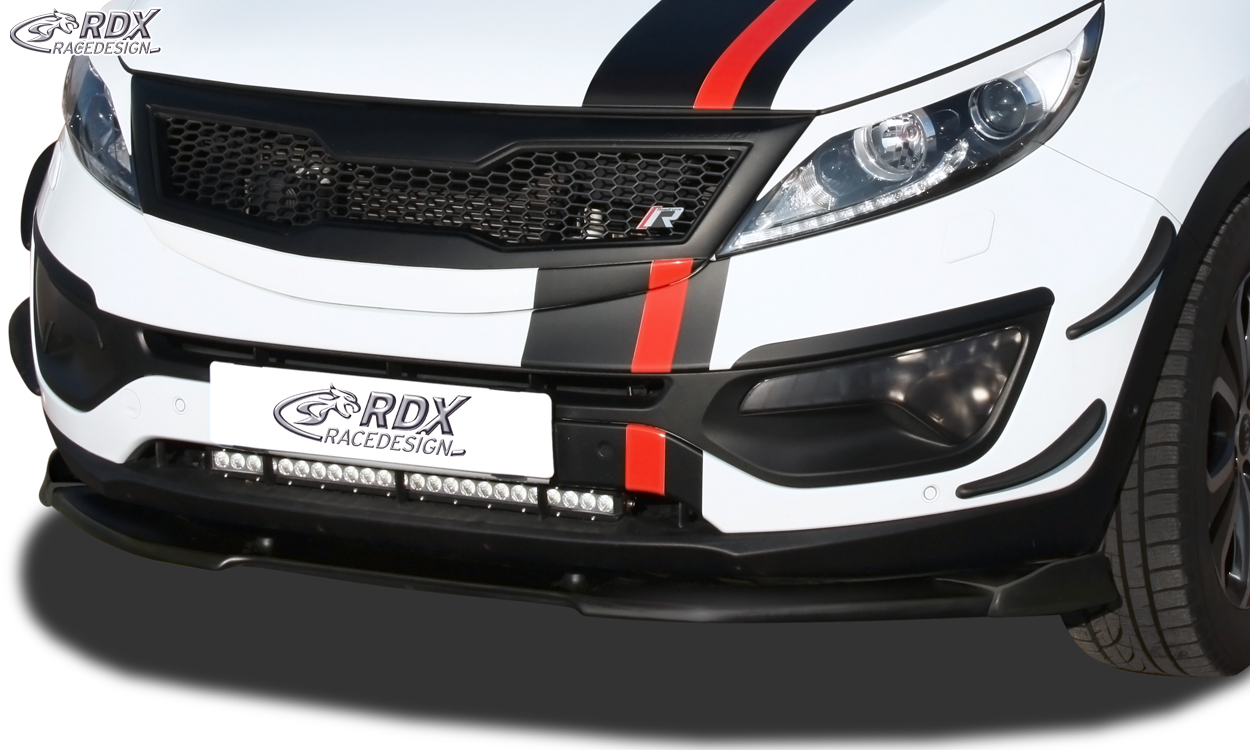 RDX Front Spoiler VARIO-X for KIA Sportage (SL) Front Lip Splitter
