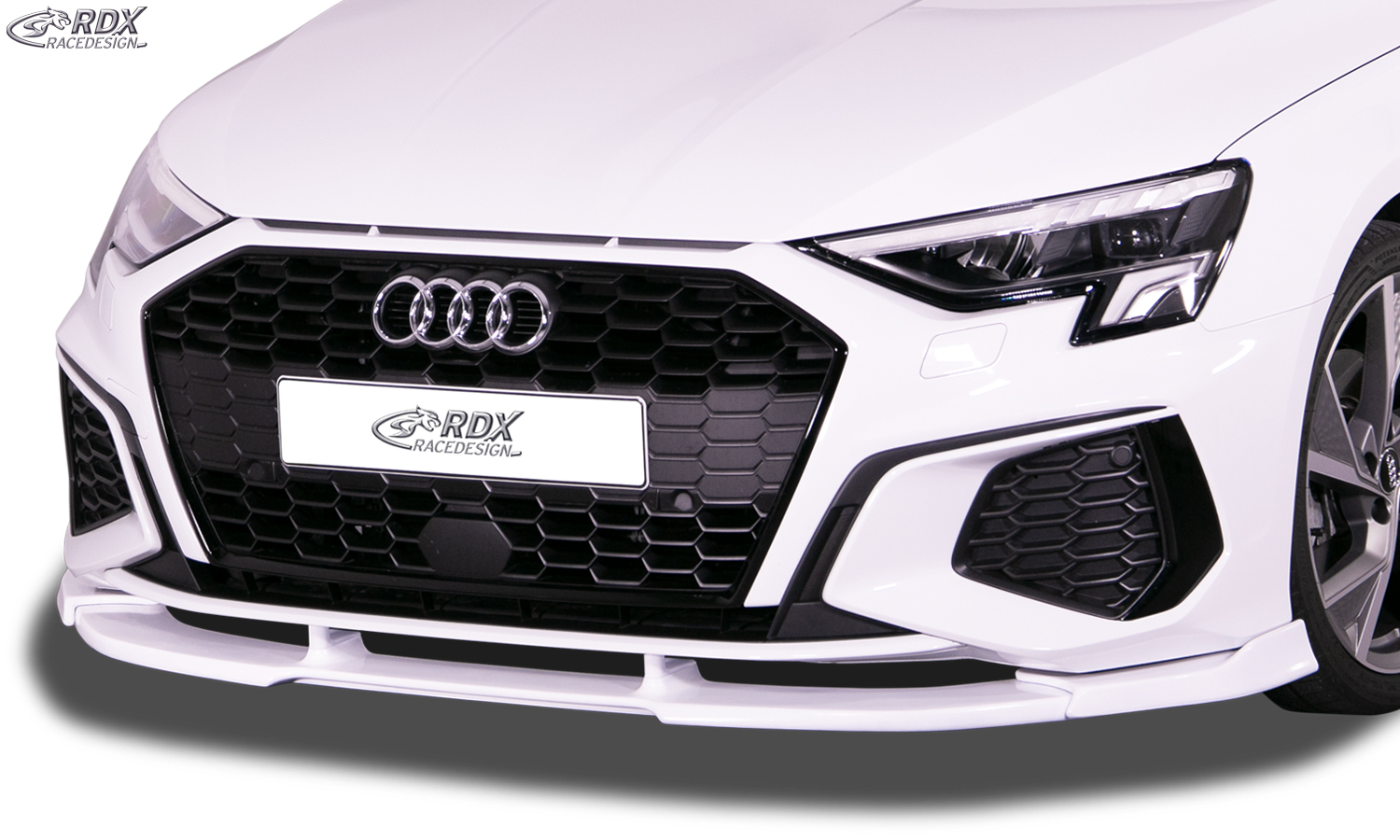 RDFAVX30959 - RDX Front Spoiler VARIO-X for AUDI A3 8Y S-Line & S3