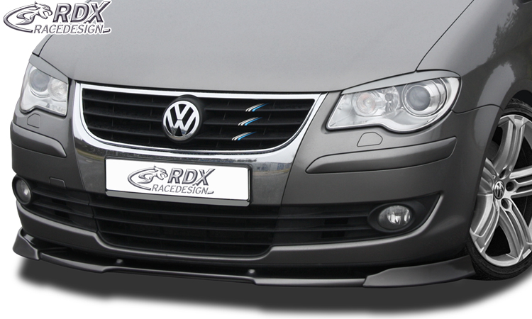RDX Front Spoiler VARIO-X for VW Touran 2007+ Front Lip Splitter