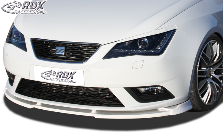 RDX Front Spoiler VARIO-X for SEAT Ibiza 6J, 6J SC & 6J ST Facelift 04/2012+ (not FR) Front Lip Splitter