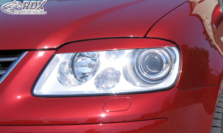 RDX Headlight covers for VW Touran 1T (2003-2006) / Caddy 2K (2003-2010)